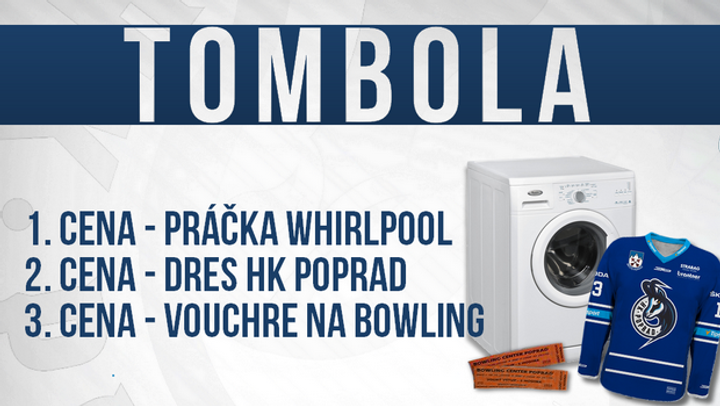 Atraktívna tombola počas zápasu